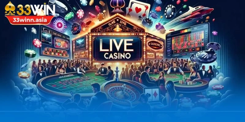 Sảnh casino với nhiều trải nghiệm thú vị